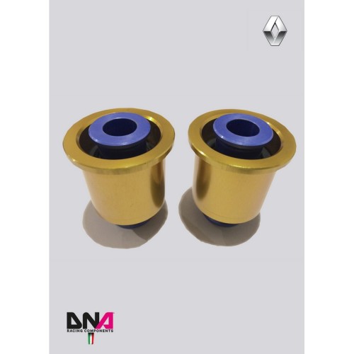 DNA Racing PC0616 Kit uniball anteriori trapezi anteriori Renault Clio 4 incl. RS camber caster regolabili assetto campanatura