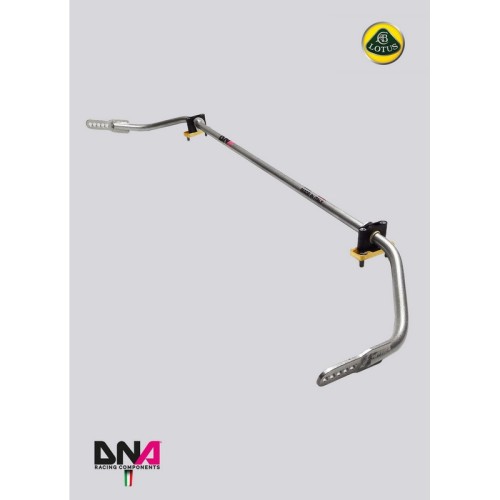 DNA Racing PC0636 Barra antirollio anteriore regolabile Ø 20x3mm Lotus Elise L4 Toyota assetto telaio pianale rinforzo duomi