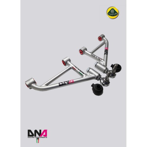 DNA Racing PC0643 Trapezi posteriori superiori Lotus Elise L4 Toyota camber caster regolabili assetto campanatura