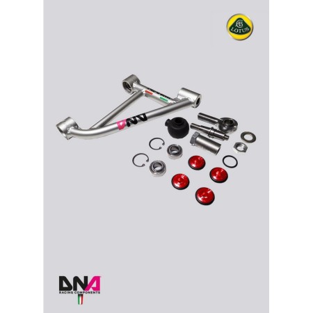 DNA Racing PC0643 Trapezi posteriori superiori Lotus Elise L4 Toyota camber caster regolabili assetto campanatura