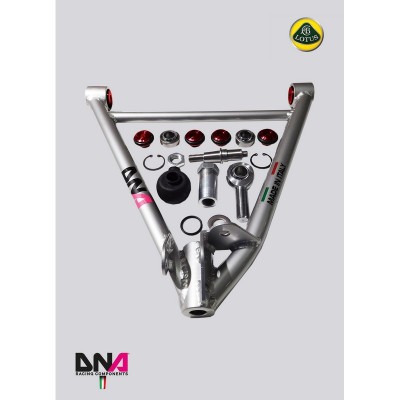 DNA Racing PC0666 Trapezi anteriori inferiori Lotus Elise L4 Toyota camber caster regolabili assetto campanatura