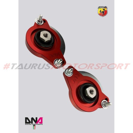 DNA Racing PC0705 Top mount anteriore per Bilstein B14 Abarth 500/595/695 camber caster regolabili assetto campanatura