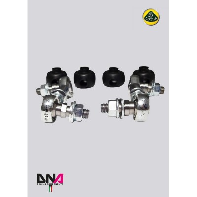 DNA Racing PC0717 Tiranti antirollio anteriori Lotus Elise L4 Toyota camber caster regolabili assetto campanatura