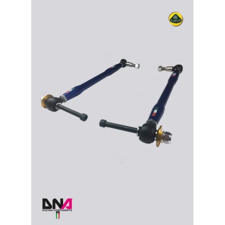 DNA Racing PC0753 Tiranti convergenza su uniball Lotus Elise L4 Toyota camber caster regolabili assetto campanatura