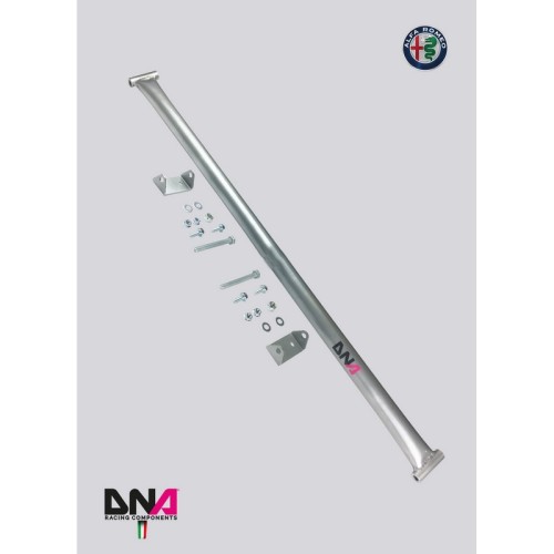 DNA Racing PC0772 Barra duomi posteriore senza tiranti Alfa Romeo Giulietta assetto telaio pianale rinforzo barraduomi