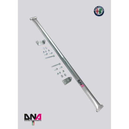 DNA Racing PC0772 Barra duomi posteriore senza tiranti Alfa Romeo Giulietta assetto telaio pianale rinforzo barraduomi