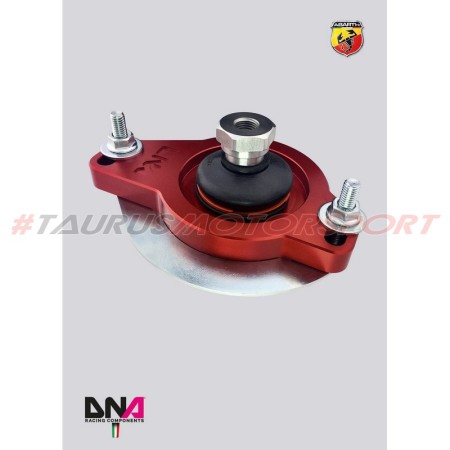 DNA Racing PC0799 Top mount per ammortizzatore Ohlins Abarth 500/595/695 camber caster regolabili assetto campanatura