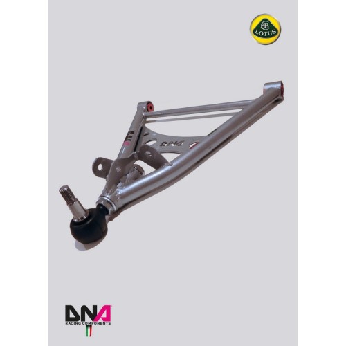 DNA Racing PC0838 Trapezi anteriori inferiori Lotus V6 2012-2015 camber caster regolabili assetto campanatura