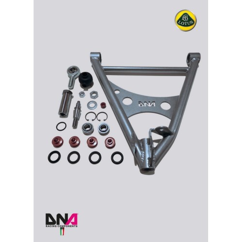 DNA Racing PC0838 Trapezi anteriori inferiori Lotus V6 2012-2015 camber caster regolabili assetto campanatura