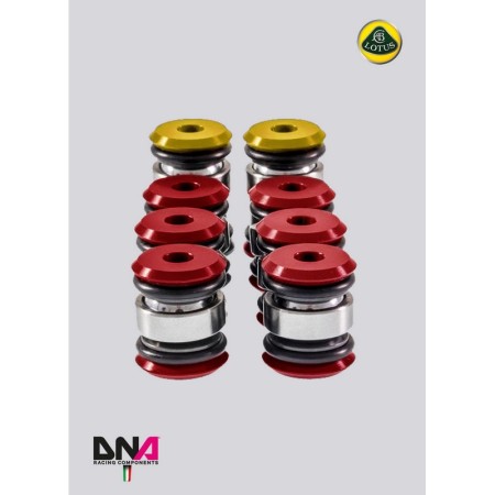 DNA Racing PC0851 Kit uniball trapezi standard (parziale) Lotus Elise L4 Toyota camber caster regolabili assetto campanatura