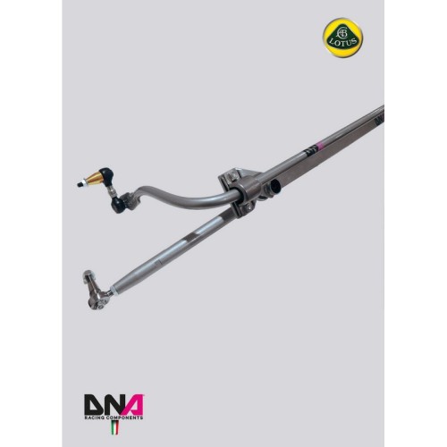 DNA Racing PC0876 Barra posteriore e barra irrigidimento tiranti convergenza Lotus Elise L4 Toyota assetto telaio pianale rinfor