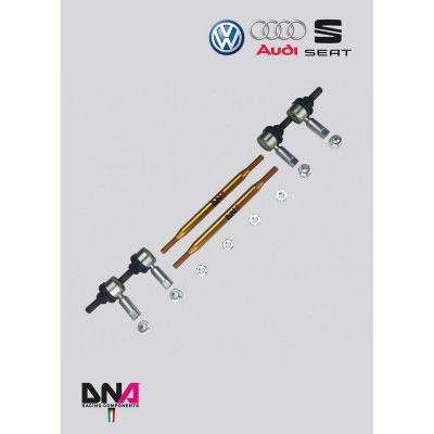 DNA Racing PC0919 Tiranti barra antirollio anteriore Pro Street Audi A3 8P / A3 8V / Q2 GA / Q3 8U / Q3 F3 / Audi TT 8J / TT FV 