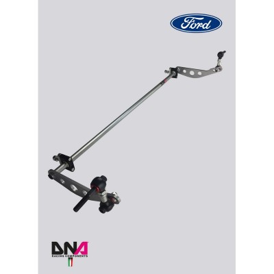 DNA Racing PC0978 Barra antirollio posteriore regolabile Ø 20x3mm Ford Fiesta mk7 e ST assetto telaio pianale rinforzo duomi 2