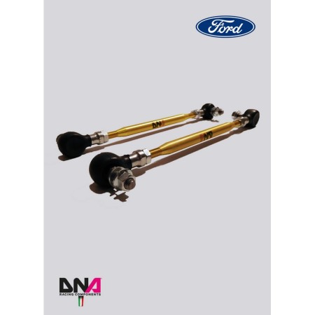 DNA Racing PC1039 Tiranti regolabili racing per barra antirollio anteriore Ford Fiesta mk7 e ST camber caster regolabili assetto