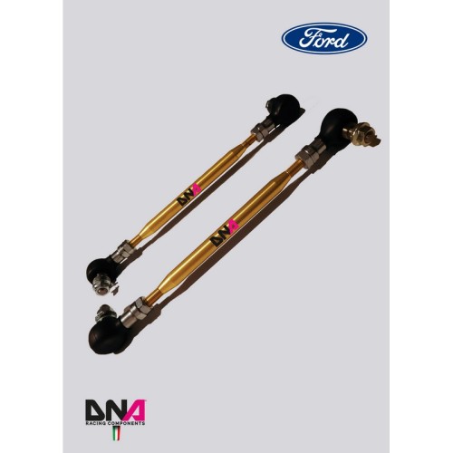 DNA Racing PC1039 Tiranti regolabili racing per barra antirollio anteriore Renault Clio 4 incl. RS camber caster regolabili asse