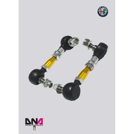 DNA Racing PC1055 Tiranti barra antirollio post racing Alfa Romeo Giulietta camber caster regolabili assetto campanatura