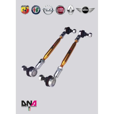 DNA Racing PC1080 Tiranti Pro Street barra antirollio anteriore Opel Corsa D/E incl. OPC camber caster regolabili assetto campan 2