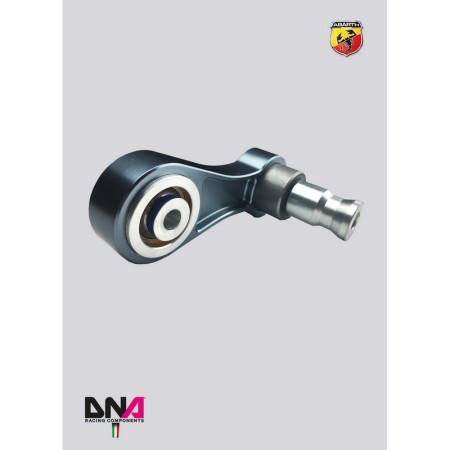 DNA Racing PC1120 Supporto motore lato cambio Motorsport Abarth 500/595/695 assetto telaio pianale rinforzo duomi