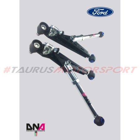 DNA Racing PC1135 Trapezi regolabili Ford Fiesta mk7 e ST camber caster regolabili assetto campanatura