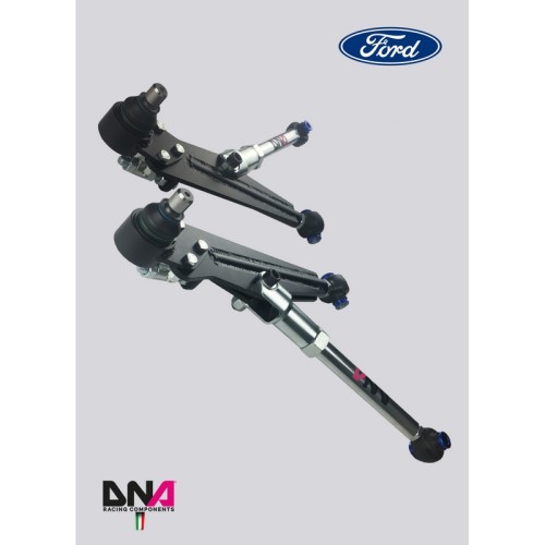 DNA Racing PC1135 Trapezi regolabili Ford Fiesta mk7 e ST camber caster regolabili assetto campanatura