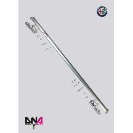 DNA Racing PC1172 Barra duomi anteriore Alfa Romeo Giulietta assetto telaio pianale rinforzo barraduomi