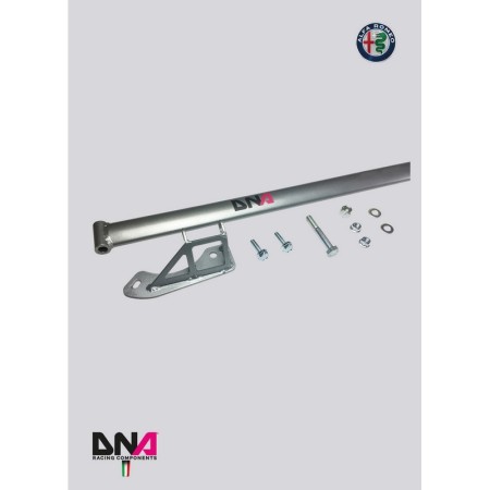 DNA Racing PC1172 Barra duomi anteriore Alfa Romeo Giulietta assetto telaio pianale rinforzo barraduomi