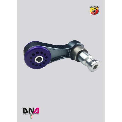 DNA Racing PC1216 Supporto motore lato cambio Fast Road Abarth 500/595/695 assetto telaio pianale rinforzo duomi