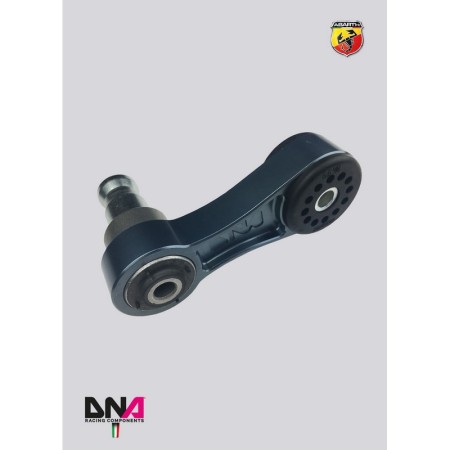 DNA Racing PC1217 Supporto motore lato cambio Track Day Abarth 500/595/695 assetto telaio pianale rinforzo duomi
