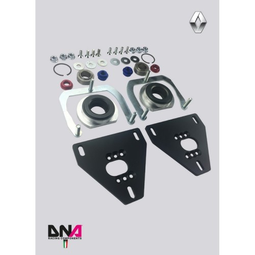 DNA Racing PC1264 Top mount Renault Clio 3 e 4 RS camber caster regolabili assetto campanatura