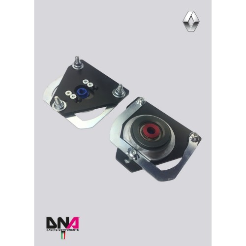 DNA Racing PC1264 Top mount Renault Clio 3 e 4 RS camber caster regolabili assetto campanatura