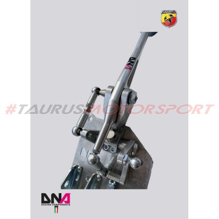 DNA Racing PC1476 Torretta cambio regolabile Abarth 500/595/695 leveraggio pomello shifter short