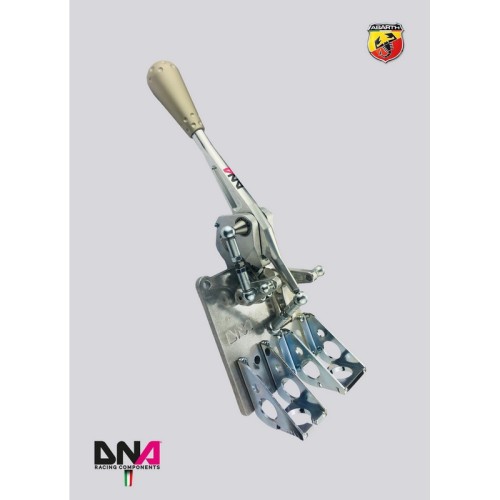 DNA Racing PC1476T Torretta cambio regolabile con cambio stile 695 anodizzato titanio Abarth 500/595/695 leveraggio pomello shif
