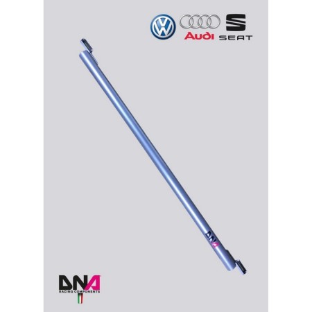 DNA Racing PC1556G Barra duomi posteriori senza tiranti Audi A3 8V, Volkswagen Golf mk7 e Beetle (2011 -) assetto telaio pianale