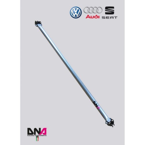 DNA Racing PC1558 Barra irrigidimento telaio posteriore Audi A3 8V, Volkswagen Golf mk7 e Beetle (2011 -) assetto telaio pianale