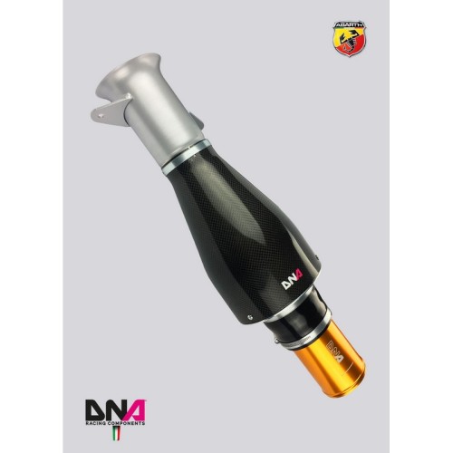 DNA Racing PC1563 Kit aspirazione "fredda" con sistema venturi in carbonio Abarth 500/595/695 diretta cais sportiva