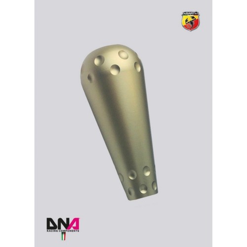 DNA Racing PC1578AT Pomello stile 695 in alluminio anodizzato titanio per torretta regolabile e leva cambio stage 2 Abarth 500/5