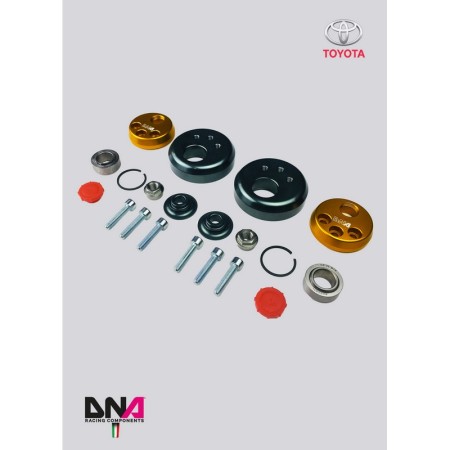 DNA Racing PC1600 Top mount Toyota Yaris GR 1.6 camber caster regolabili assetto campanatura