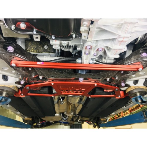 DNA Racing PC1615 Barra slitta anteriore Toyota Yaris GR 1.6 assetto telaio pianale rinforzo duomi