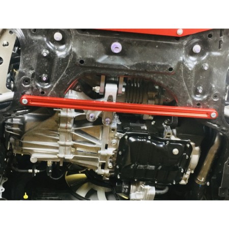 DNA Racing PC1615 Barra slitta anteriore Toyota Yaris GR 1.6 assetto telaio pianale rinforzo duomi