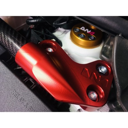 DNA Racing PC1625 Barra duomi anteriore Fibra di carbonio Toyota Yaris GR 1.6 assetto telaio pianale rinforzo barraduomi