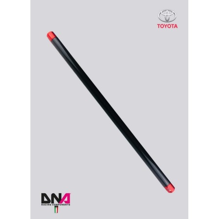 DNA Racing PC1627 Barra duomi posteriori senza tiranti Toyota Yaris GR 1.6 assetto telaio pianale rinforzo barraduomi