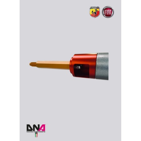 DNA Racing PC1706 Barra duomi posteriore con tiranti (4 posti) Abarth 500/595/695 assetto telaio pianale rinforzo barraduomi