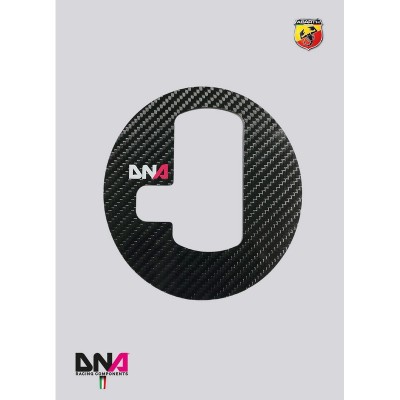 DNA Racing PC1850 Kit ghiera in carbonio per torretta cambio Abarth 500/595/695 2