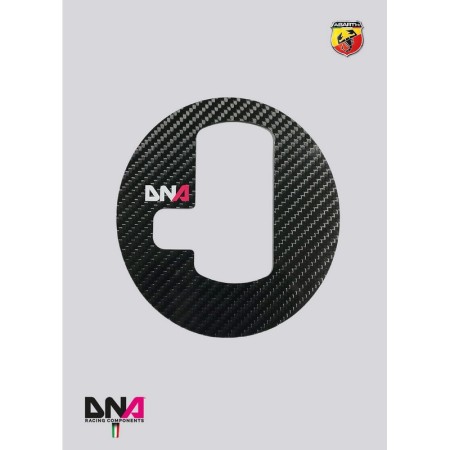 DNA Racing PC1850 Kit ghiera in carbonio per torretta cambio Abarth 500/595/695