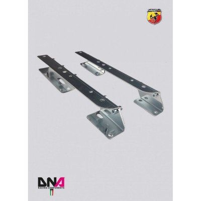 DNA Racing PC1861 Kit abbassamento sedile regolabile Sabelt lato passeggero Abarth 500/595/695 seduta ribassato ribassata 2