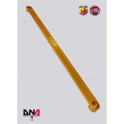 DNA Racing PC1900 Barra slitta anteriore piatta Abarth 500/595/695 assetto telaio pianale rinforzo duomi 2