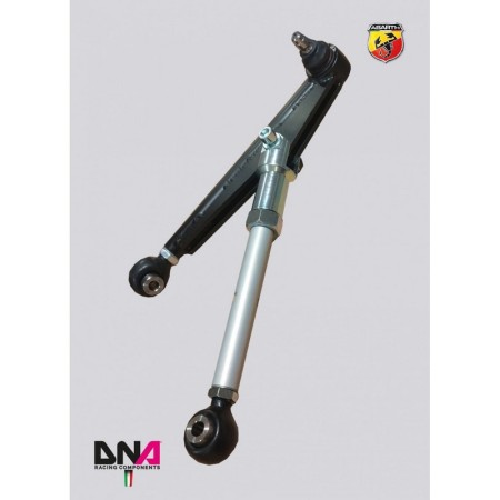 DNA Racing PC1910 Trapezi anteriori regolabili Abarth 500/595/695 camber caster regolabili assetto campanatura