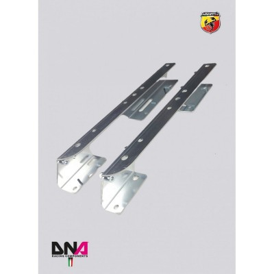 DNA Racing PC1952 Kit abbassamento sedile regolabile Sabelt lato guida Abarth 500/595/695 seduta ribassato ribassata