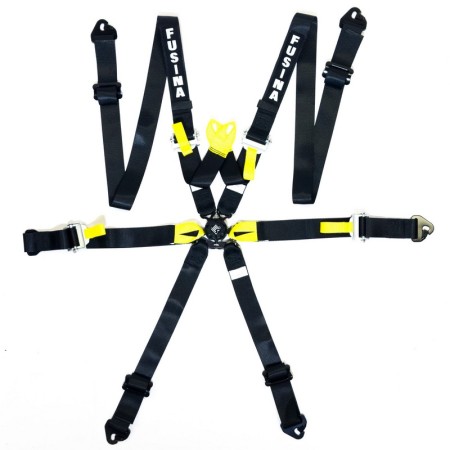 Cinture sportive 6pt Pull Up - FUSINA Racing FU-6PPU
