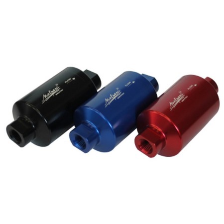 Malpassi 30306FL50110 Filtro benzina in linea 50x110mm attacchi AN6 (9/16 UNF)